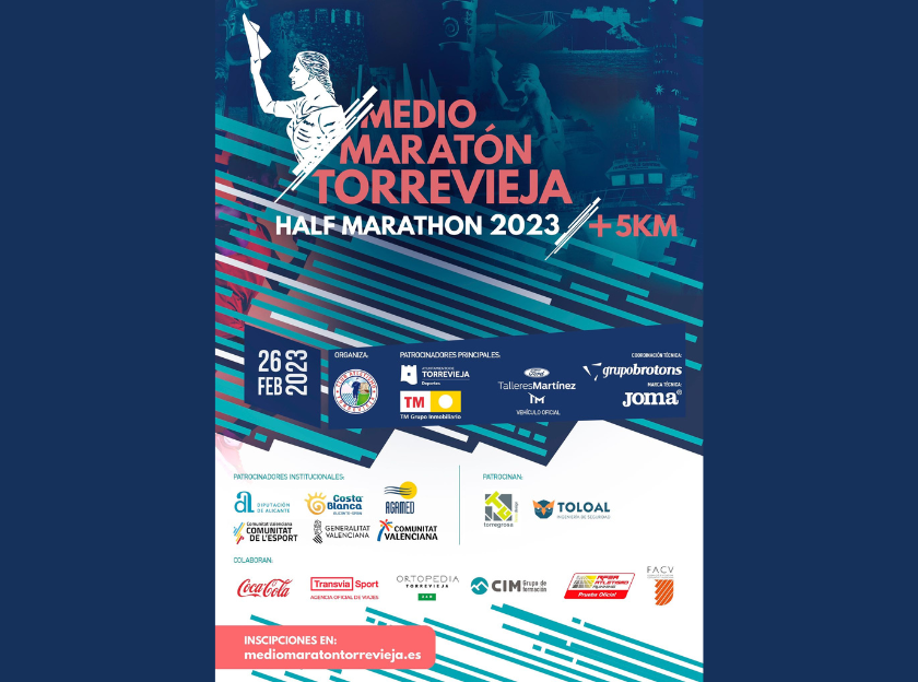 Presented the Torrevieja Half Marathon 2023 to be held on February 26
